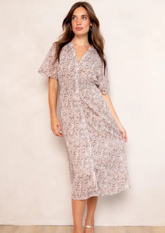 Mae jurk beige Freebird
