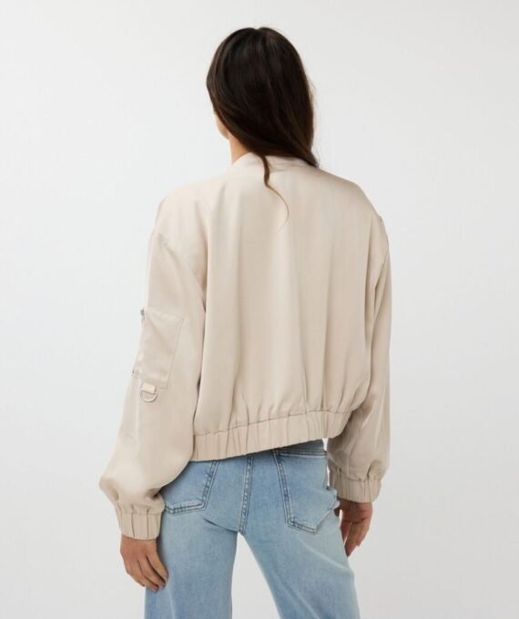 Jacket bomber satin Esqualo