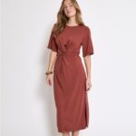 Mssevera midi modal dress Minus