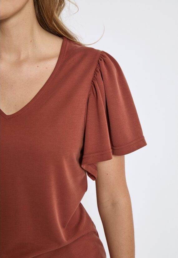 Msrianne v-neck t-shirt Minus