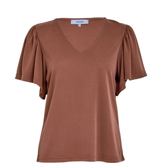 Msrianne v-neck t-shirt Minus