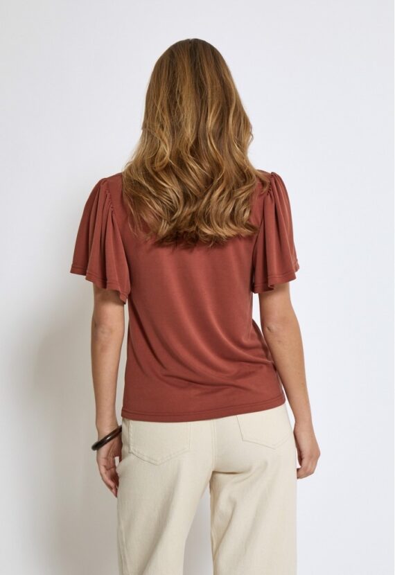 Msrianne v-neck t-shirt Minus - Afbeelding 3