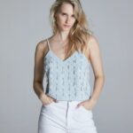 Top with embellishment Homage