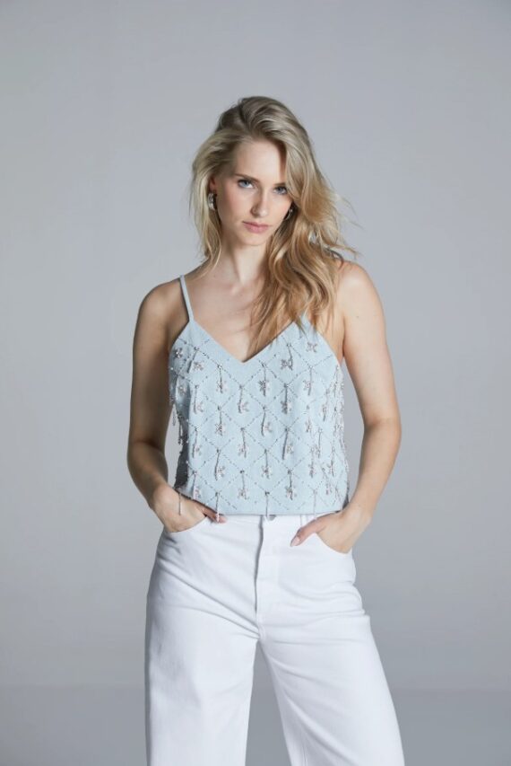 Top with embellishment Homage