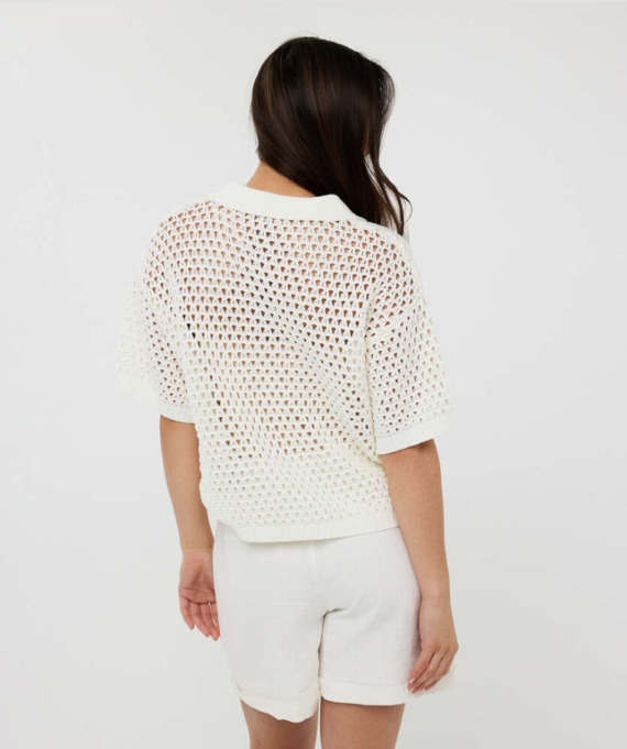 Sweater polo knit Esqualo