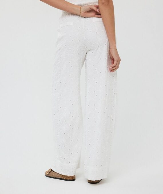 Trousers embroidery flower Esqualo