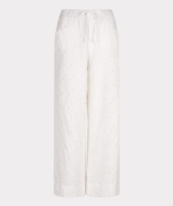 Trousers embroidery flower Esqualo