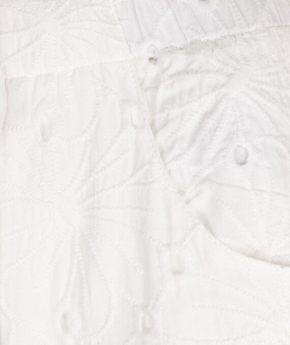 Trousers embroidery flower Esqualo