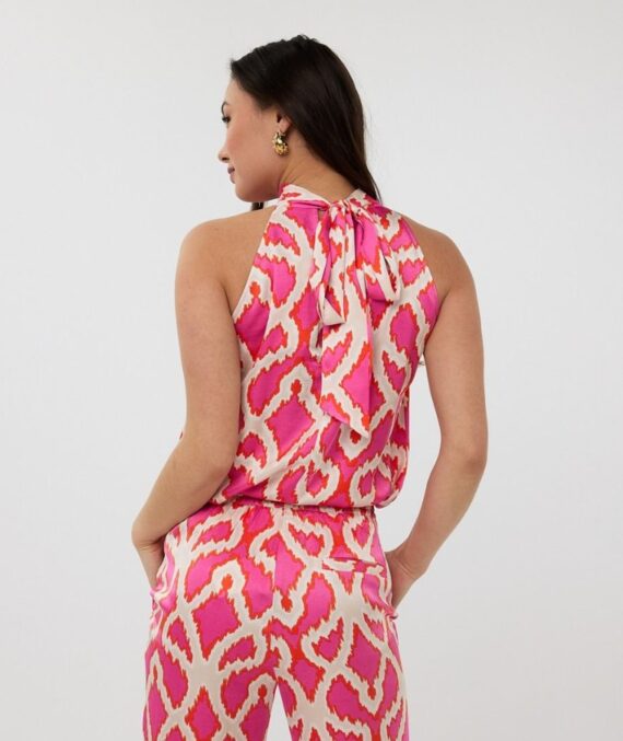 Top halter disco spark Esqualo
