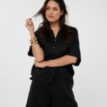 Blouse oversized linen Esqualo