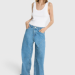 Embellished denim pants Alix the Label