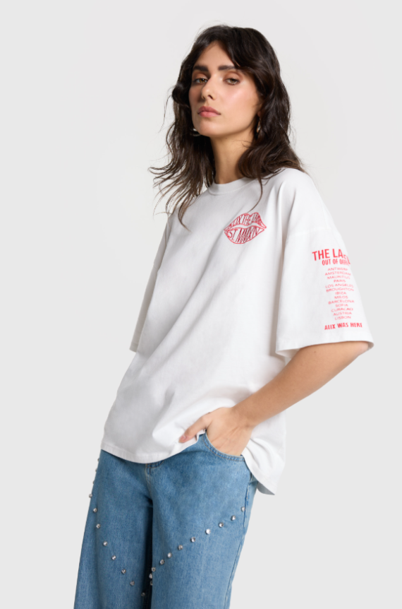 Lips t-shirt Alix the Label