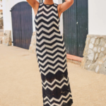 Dress crochet long Esqualo