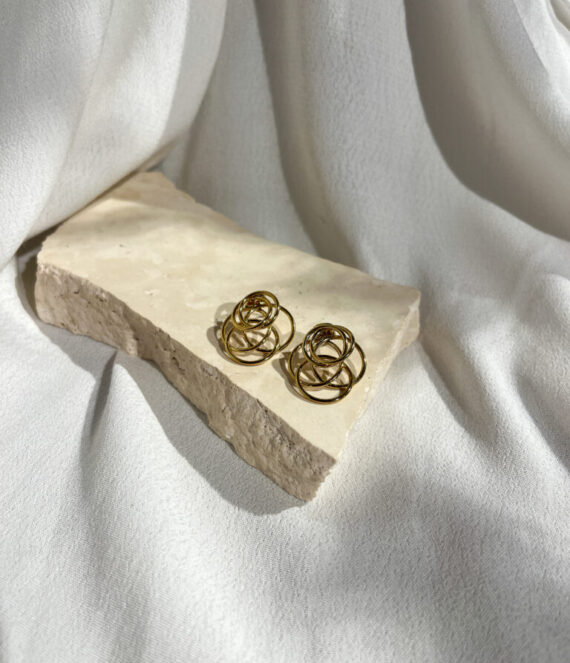 Tourbillon oorbellen ZAG Bijoux