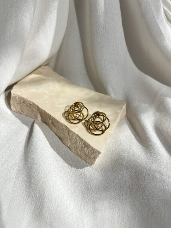 Tourbillon oorbellen ZAG Bijoux