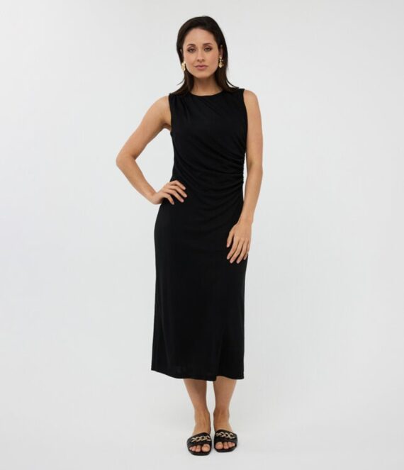 Dress long black Esqualo