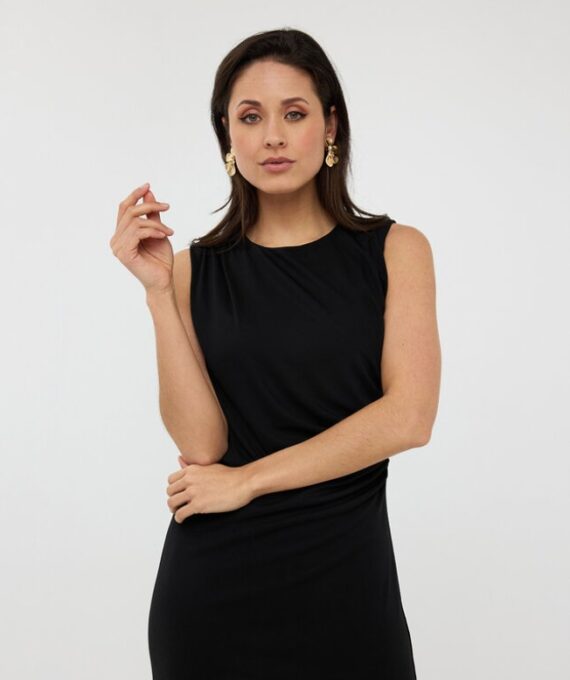 Dress long black Esqualo