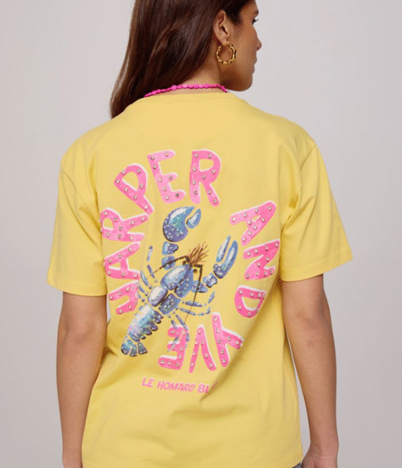 Lobbi t-shirt yellow Harper and Yve