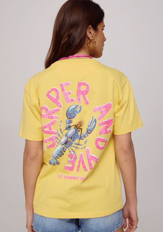 Lobbi t-shirt yellow Harper and Yve
