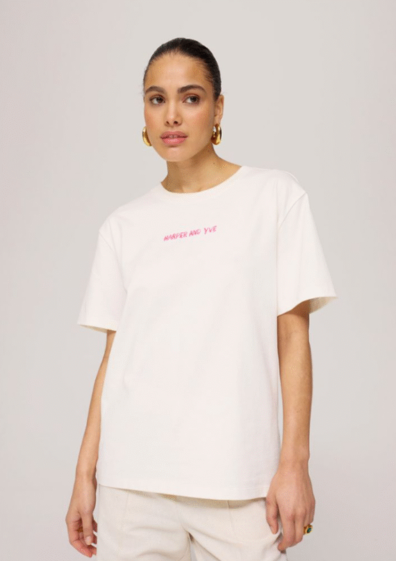 Lobbi t-shirt ecru Harper and Yve