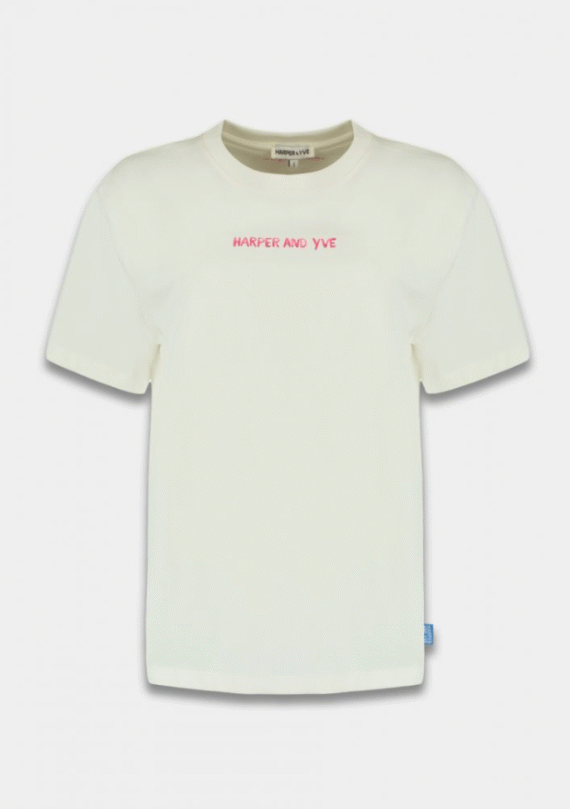 Lobbi t-shirt ecru Harper and Yve