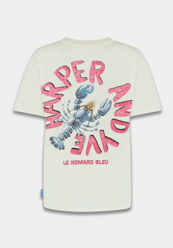 Lobbi t-shirt ecru Harper and Yve