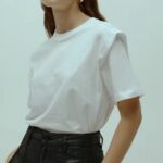 Logo tee with shoulder details Homage