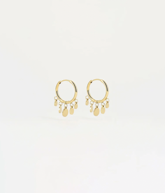Confetti hoepel oorbellen ZAG Bijoux