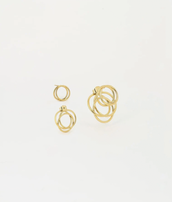 Tourbillon oorbellen ZAG Bijoux