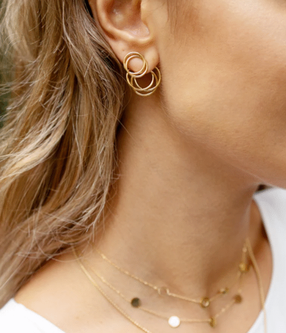 Tourbillon oorbellen ZAG Bijoux
