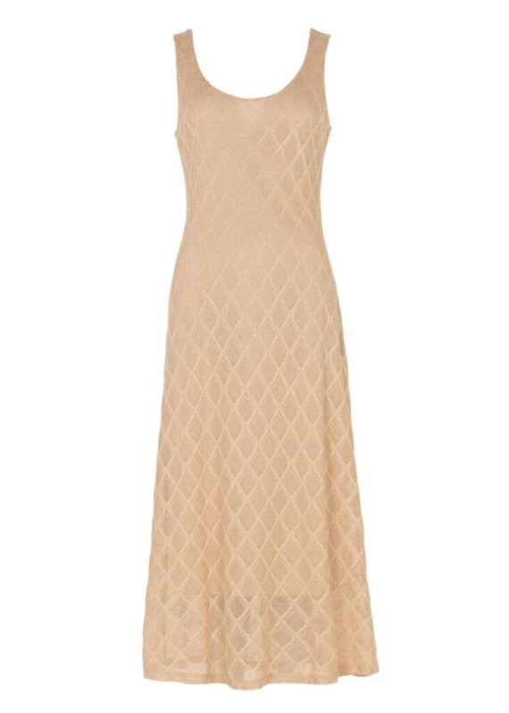 Delphina jurk beige Freebird - Afbeelding 2