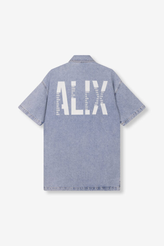 Ladies woven dress shirt Alix the Label