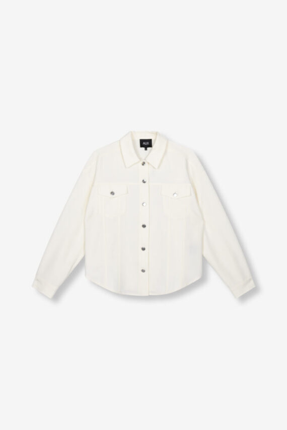 Ladies woven twill jacket Alix the Label