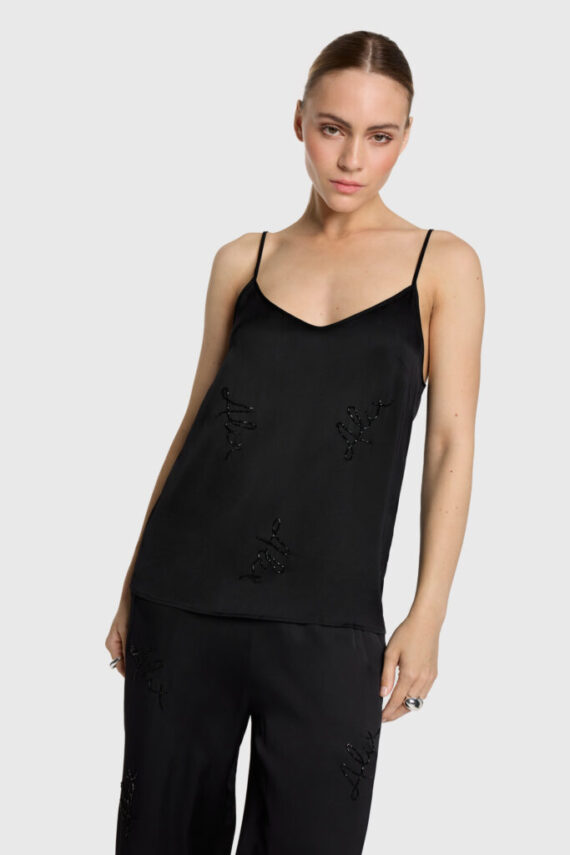 Satin beaded camisole Alix the Label