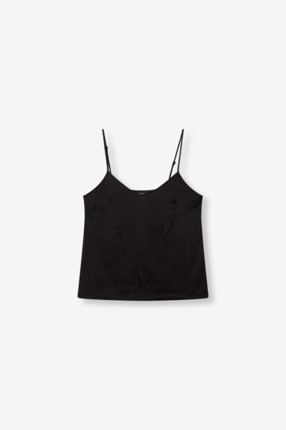 Satin beaded camisole Alix the Label