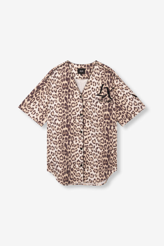 Ladies animal baseball shirt Alix the Label