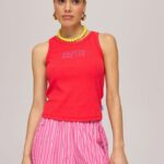 Yenn top red Harper and Yve