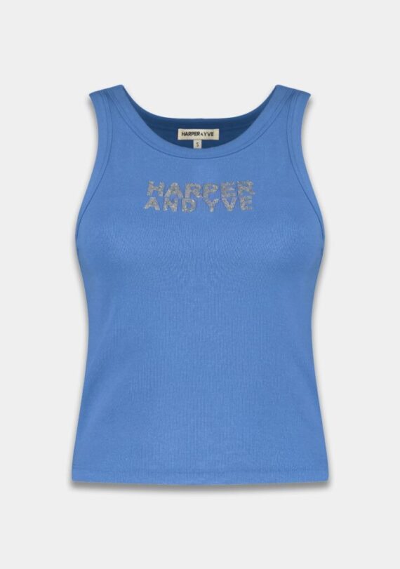 Yenn top blue Harper and Yve