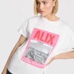Photoprint t-shirt Alix the label