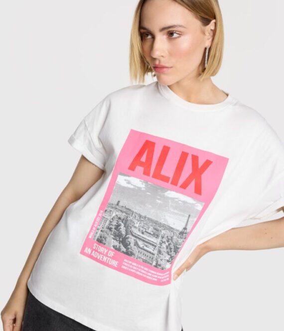 Photoprint t-shirt Alix the label