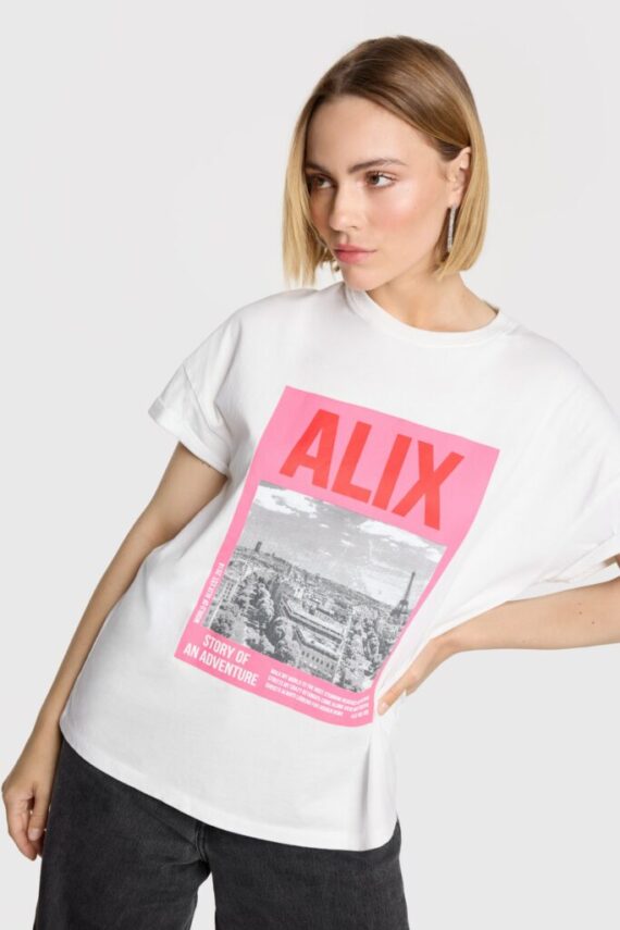 Photoprint t-shirt Alix the label