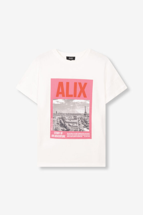 Photoprint t-shirt Alix the label