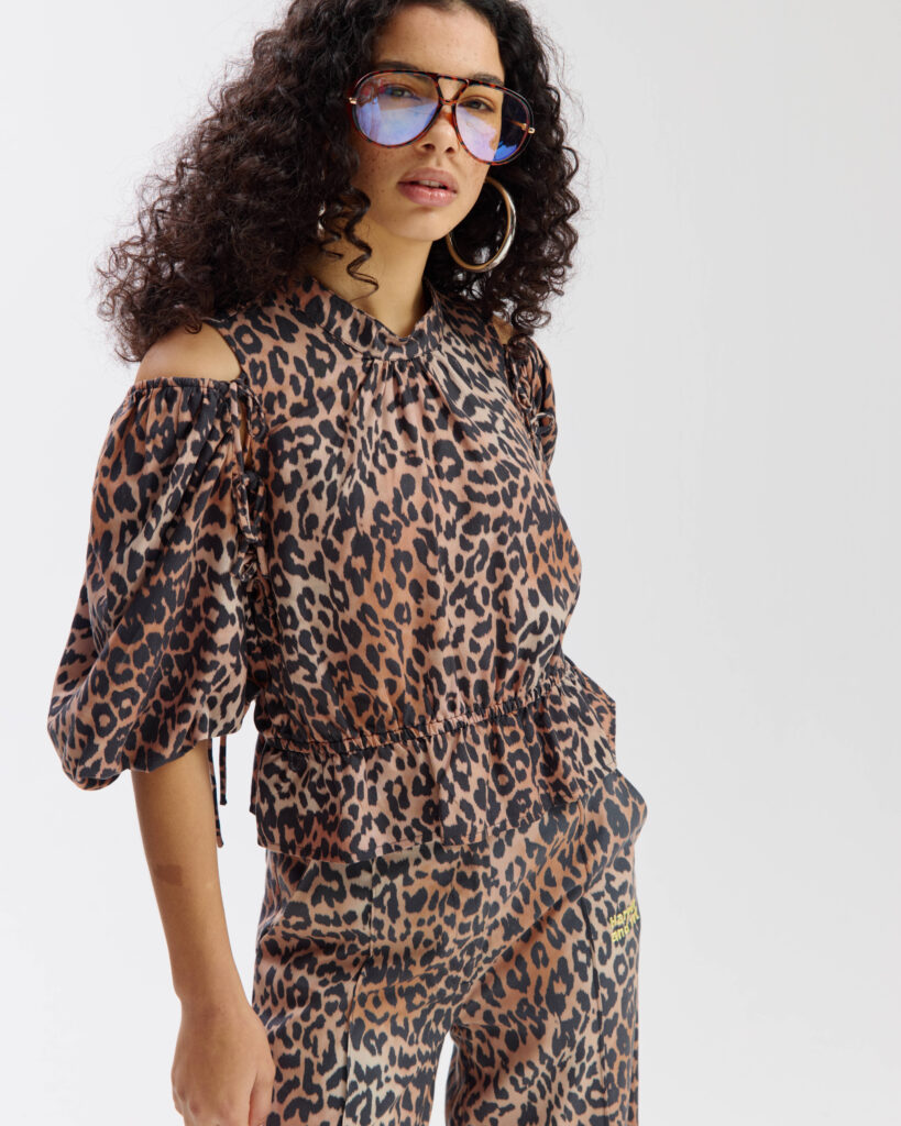 Blouse Jacey leopard ss6C402 Harper and Yve