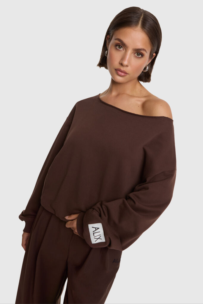 Badwing sweater brown Alix the label