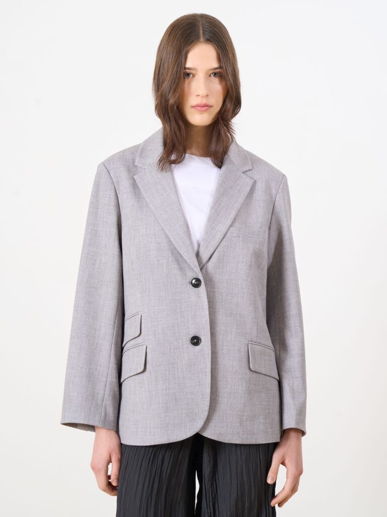 Blazer kelani grey melange Edited