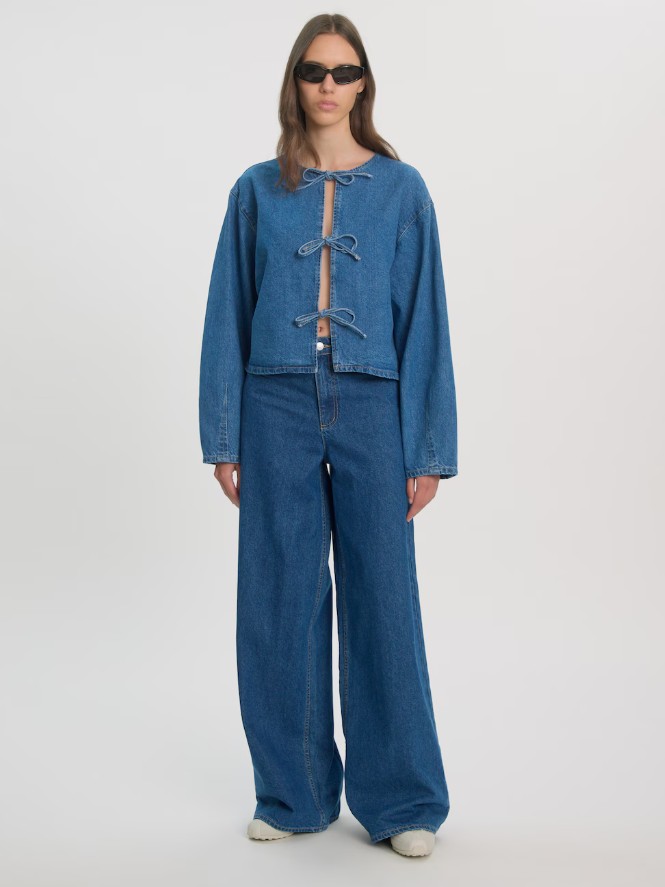 Jeans fiene bright blue Edited
