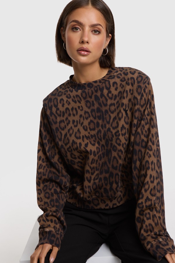Leopard sweater Alix the label